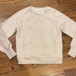 Athleta Girl Light Tan Sweatshirt